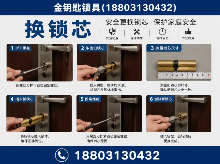 桥东区换锁芯展示图